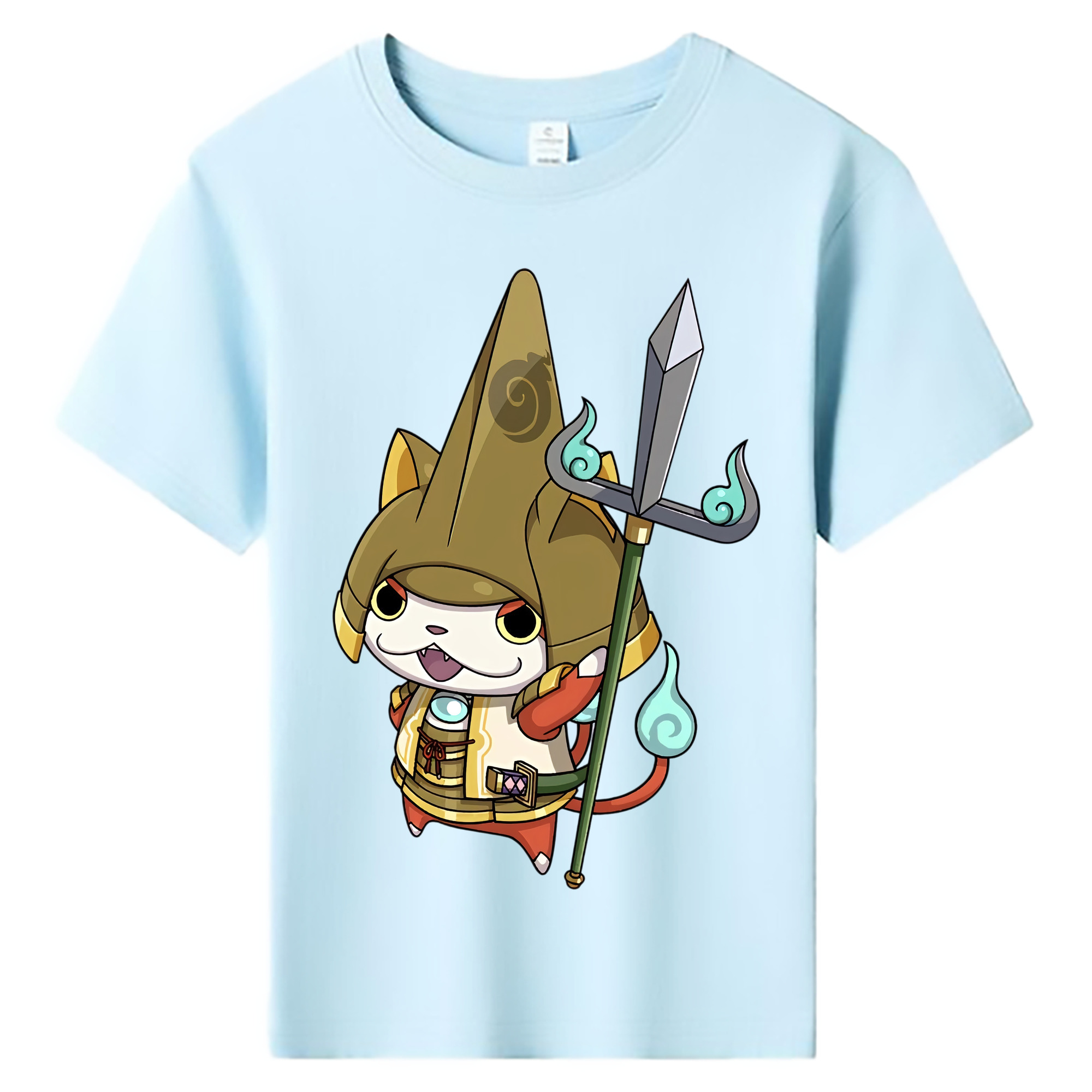 （画像用） 妖怪ウォッチ Yo-kai Watch 綿100％キッズTシャツ（フロントプリント）